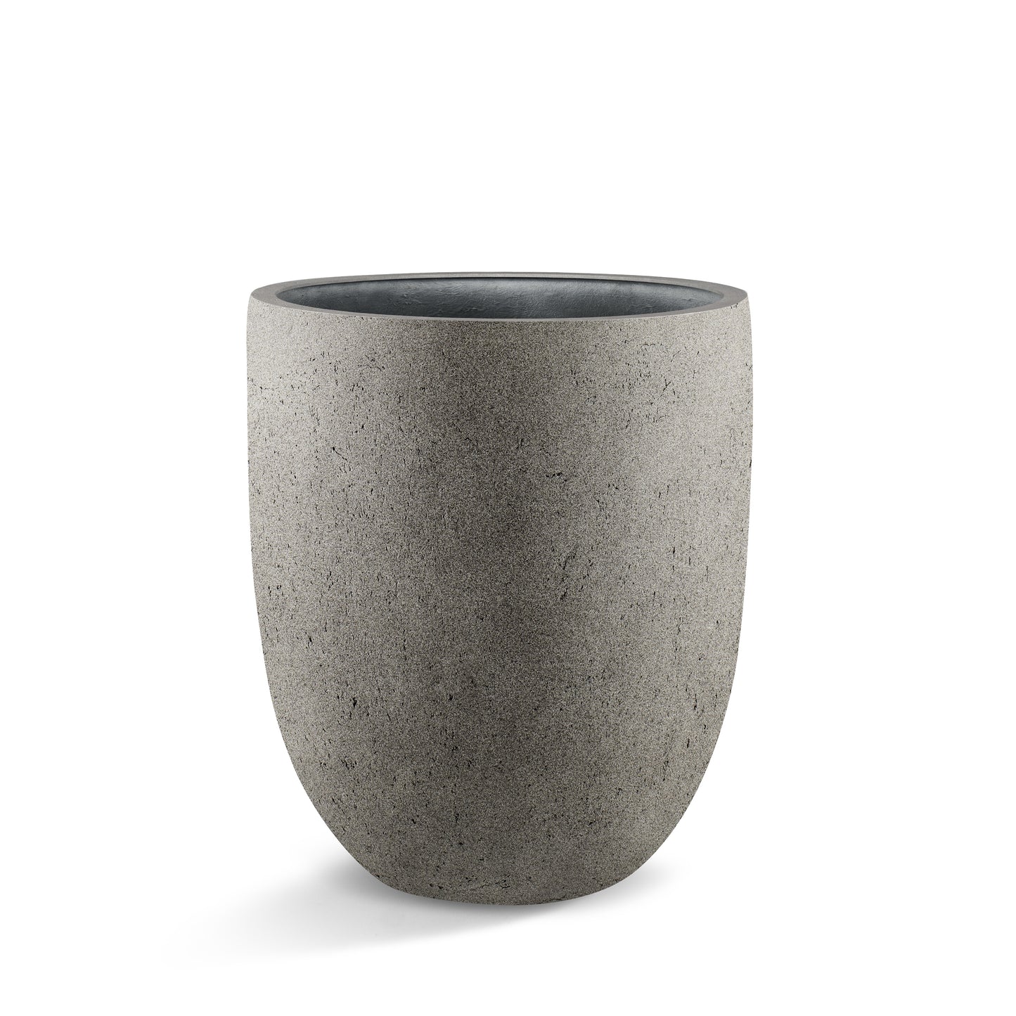 Grigio Tall Egg Pot 30 - Natural Concrete
