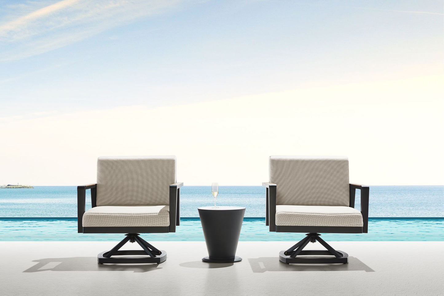 Emoti Lounge Stol Swivel