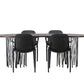 Dining Set Stone with the chairs Baltimore - Pakke med 6