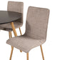 Dining Set Plaza with chairs Windu - Pakke med 4